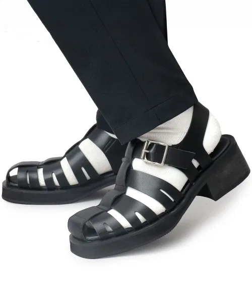 Мужские сандалии glabella HEEL UP GURKHA SANDALS с каблуком