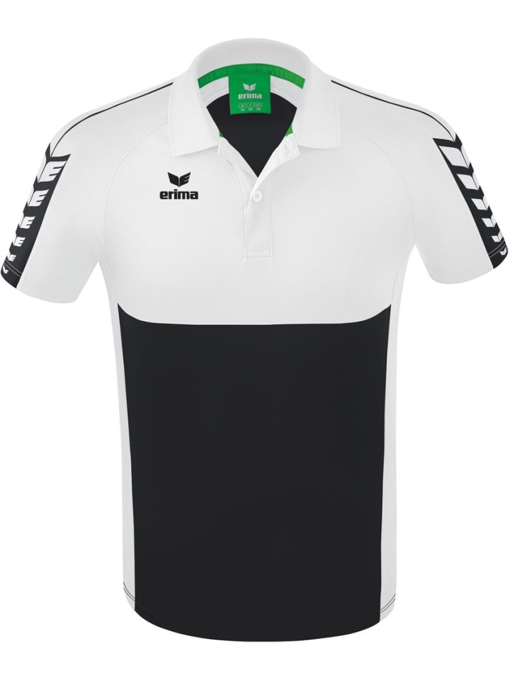 

Футболка поло Six Wings Poloshirt erima, черный
