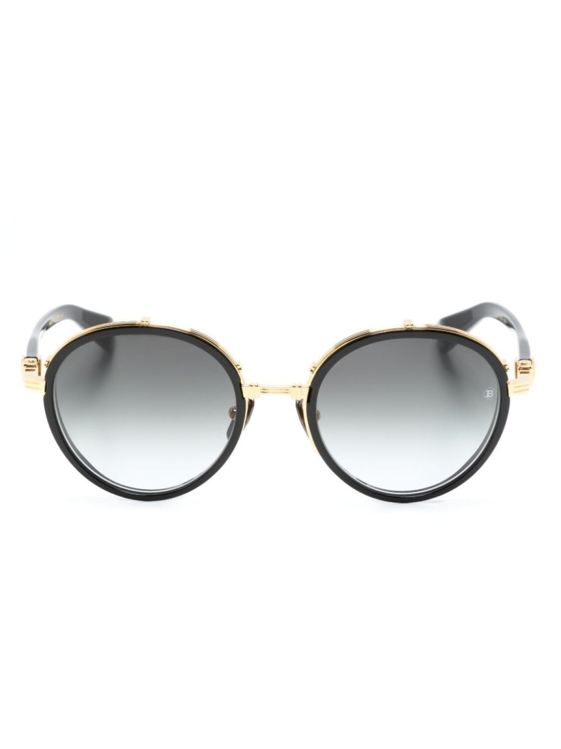 

Balmain Eyewear солнцезащитные очки Croissy в круглой оправе, черный