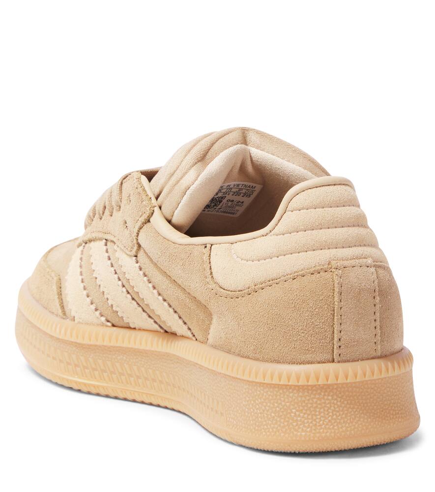 Кроссовки Samba XLG из замши Adidas Originals Kids, Cardbo/Magbei/Gum3 — фото 3