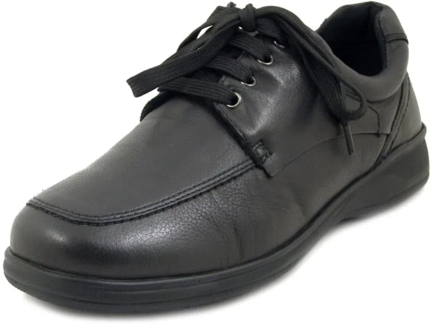 OSVALDO PERICOLI Мужские классические кожаные туфли Teodoro51 Comfortable Line Derby, черные кожаные — фото 2
