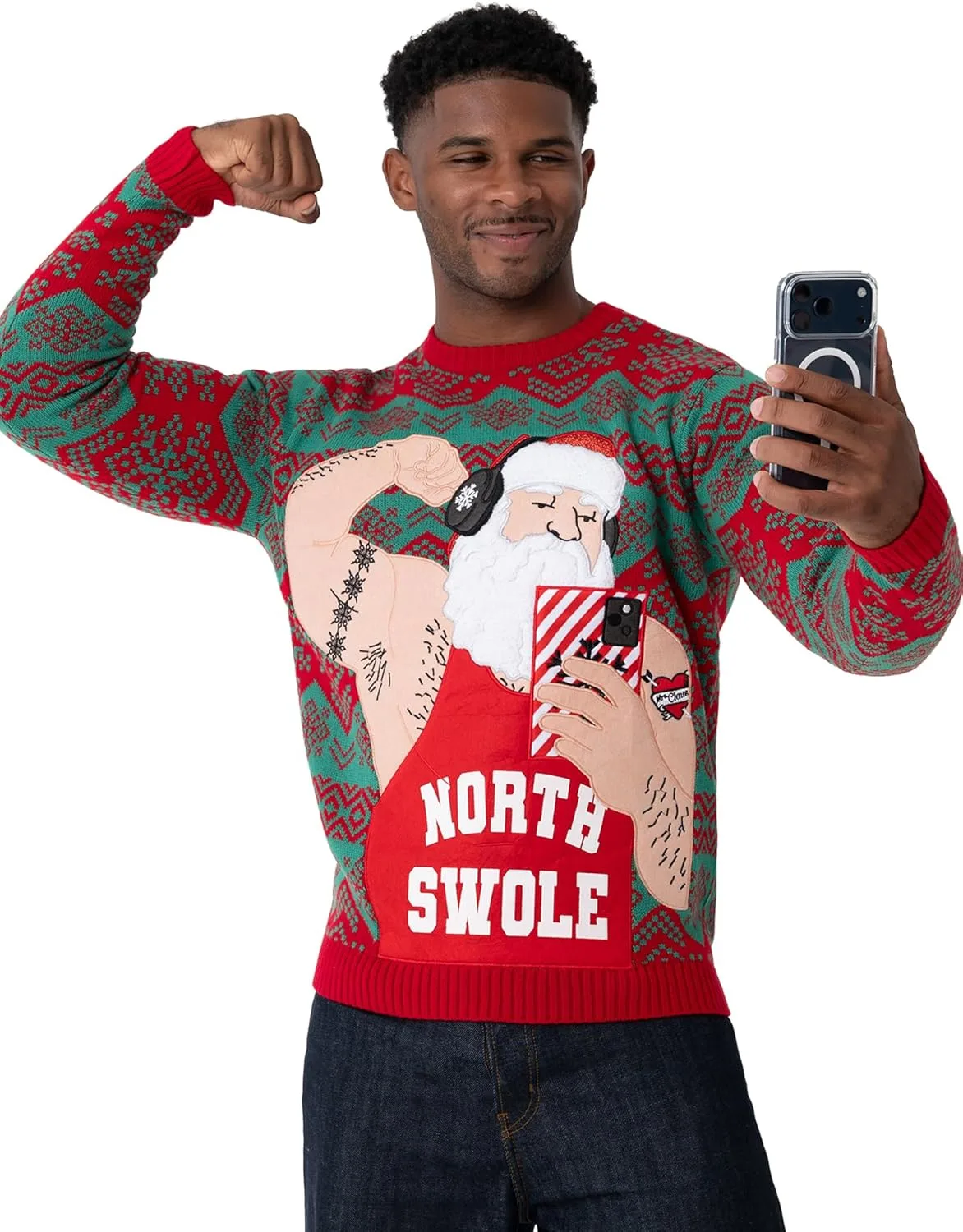 

Свитер мужской Blizzard Bay с принтом Санта