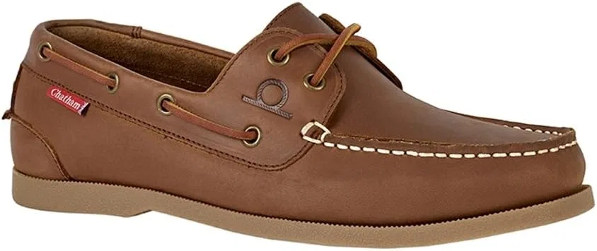 Мужские лодочные туфли Chatham Galley II, Brown Dark Tan 001