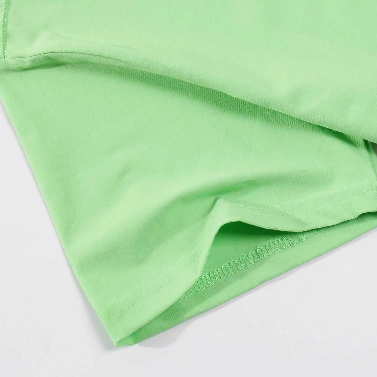 Мужская однотонная футболка с круглым вырезом и короткими рукавами Slim Fit — фото 3