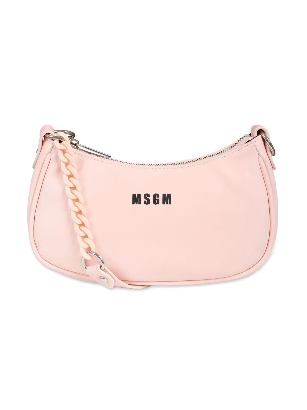 

Сумка на плечо с логотипом MSGM Kids, розовый