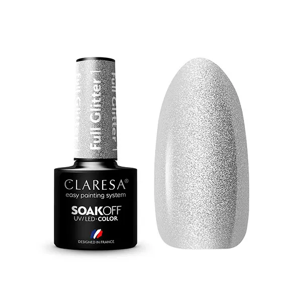 

Лак для ногтей Esmalte Full Glitter Claresa, 1
