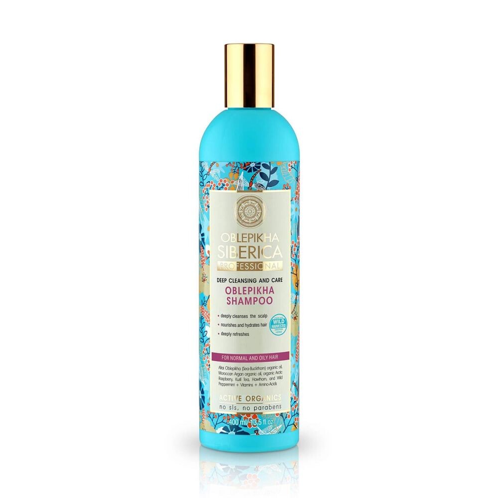 

Очищающий шампунь Oblepikha Champú Cabello Normal Y Graso Natura Siberica, 400 мл