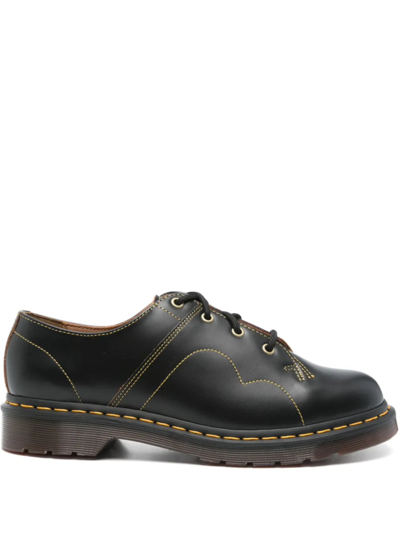

Церковные винтажные кожаные туфли Dr. Martens, черный