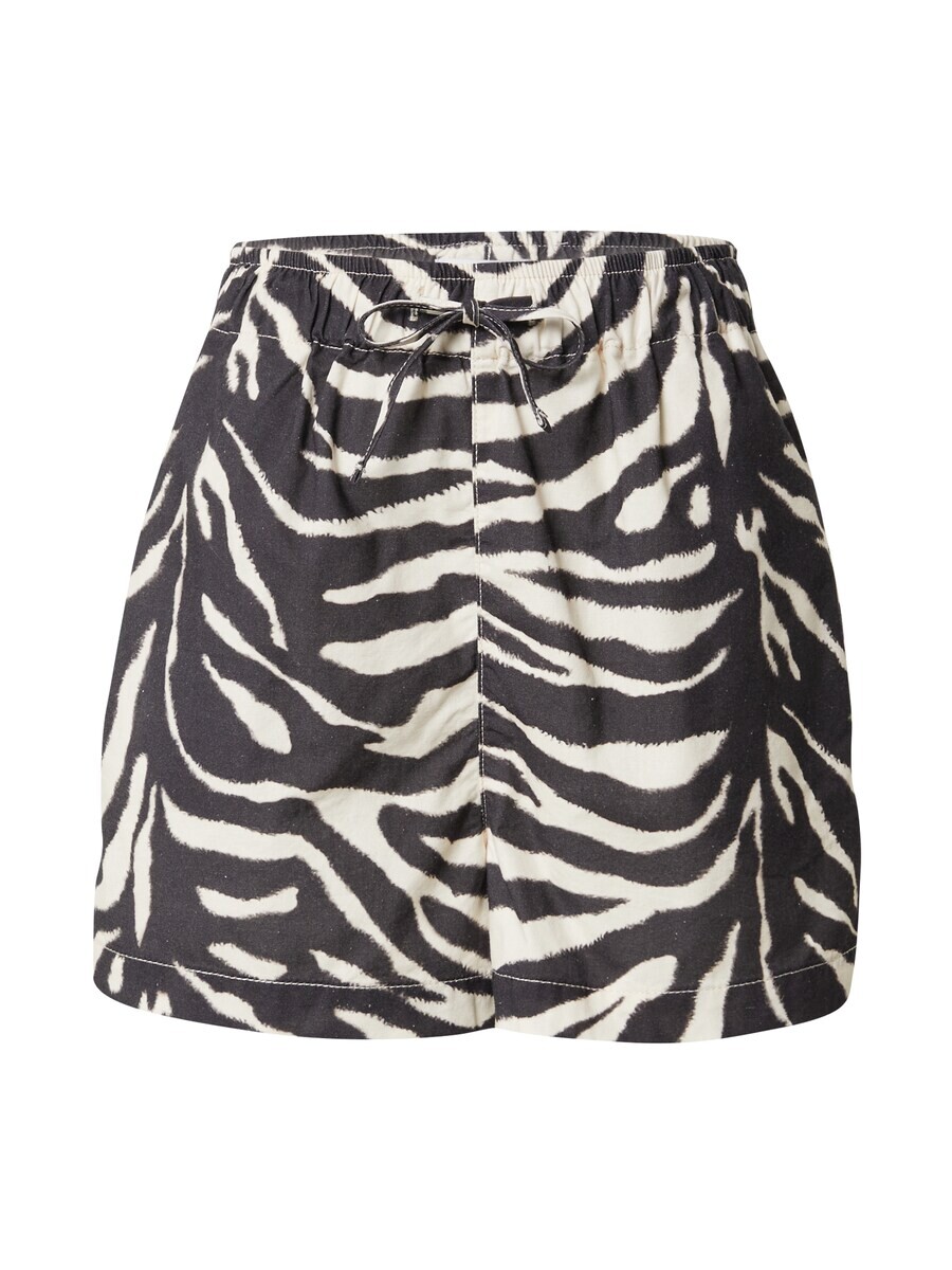 

Шорты Topshop, черный/белый