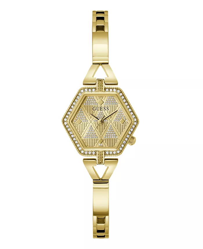 

Женские аналоговые часы с золотистым покрытием, сталь, 28 мм GUESS