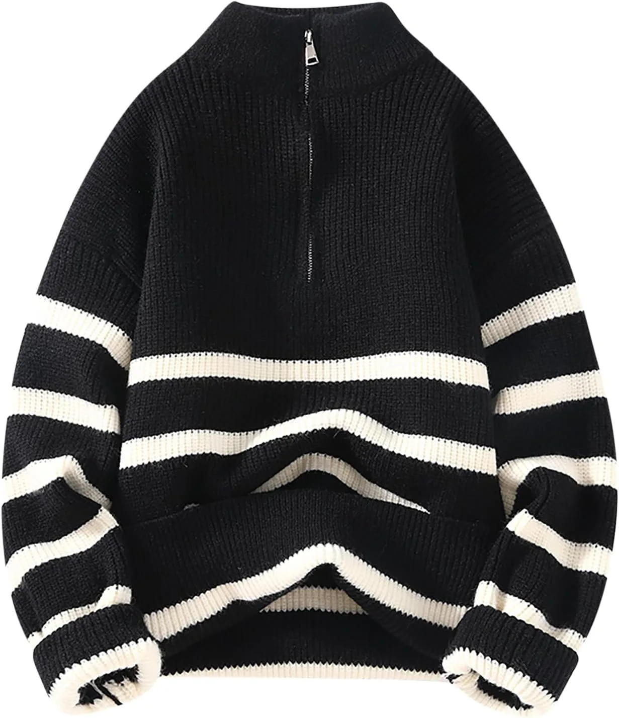 

Мужской свитер Dgoopd с полосками и цветными блоками