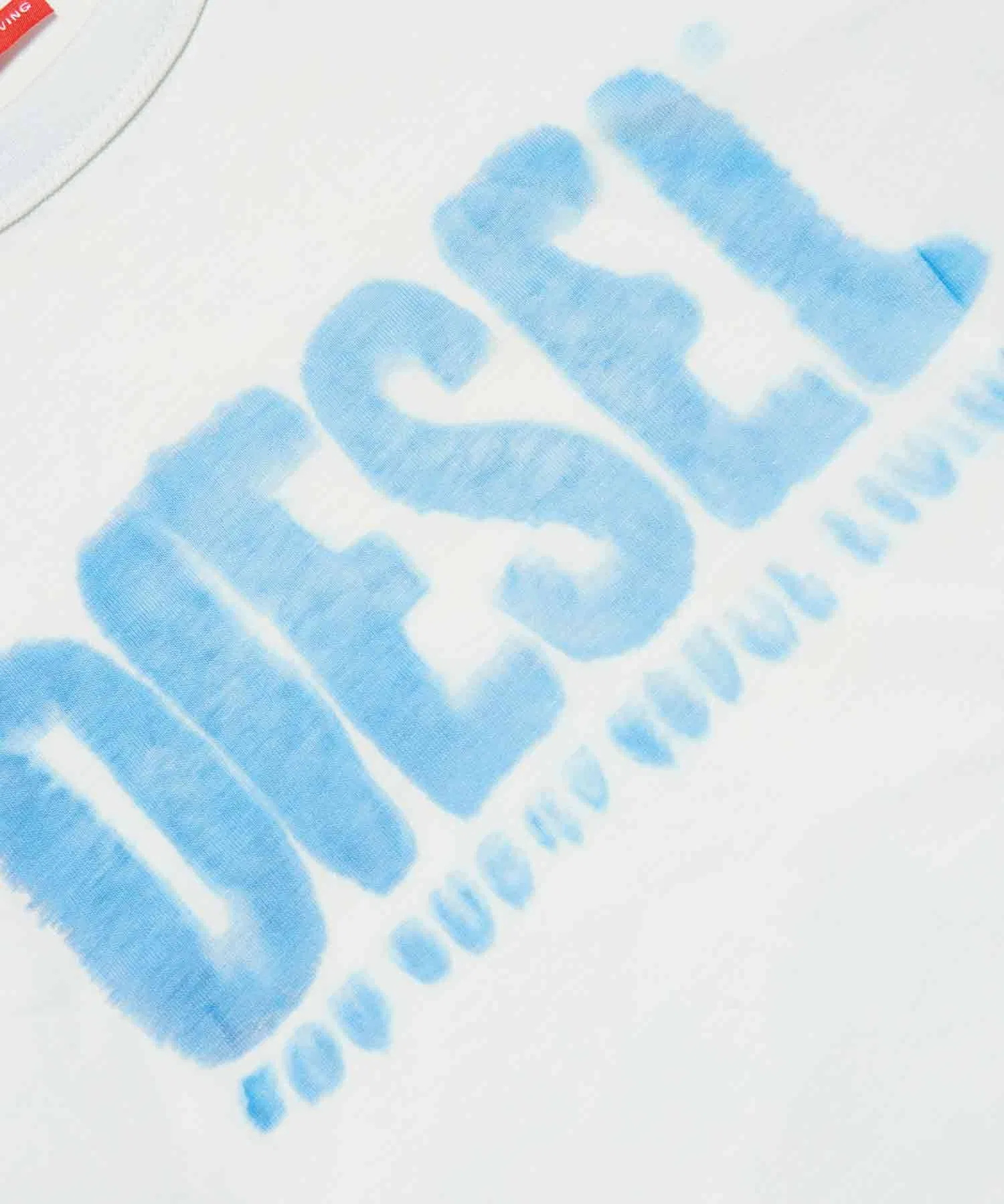 Детская футболка DIESEL KIDS с коротким рукавом и логотипом — фото 3