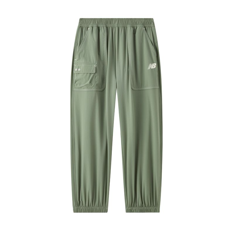 

New Balance Детские вязаные спортивные штаны для детей 3-7 лет army green