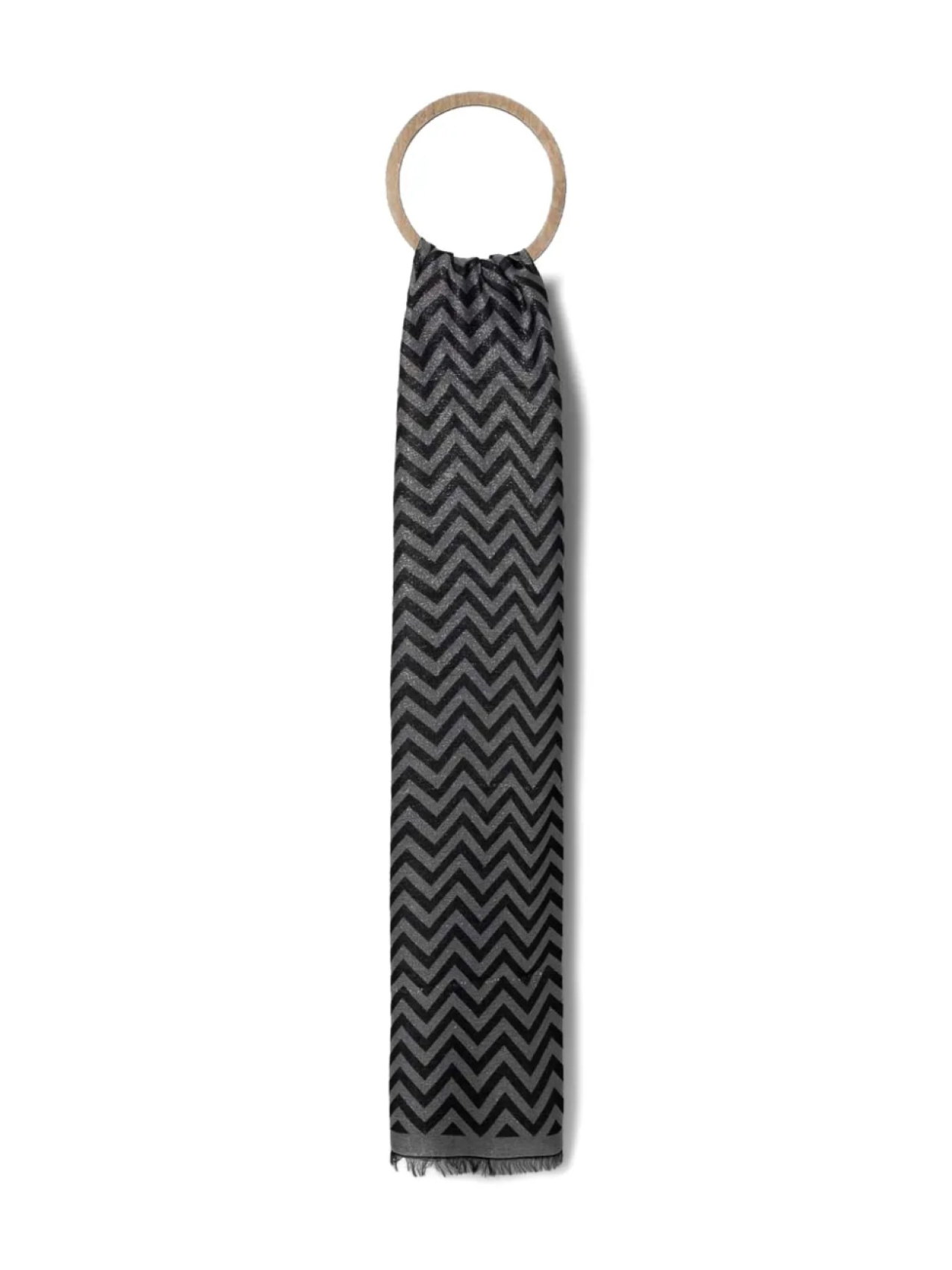 

Шарф Missoni с зигзагообразным узором, черный