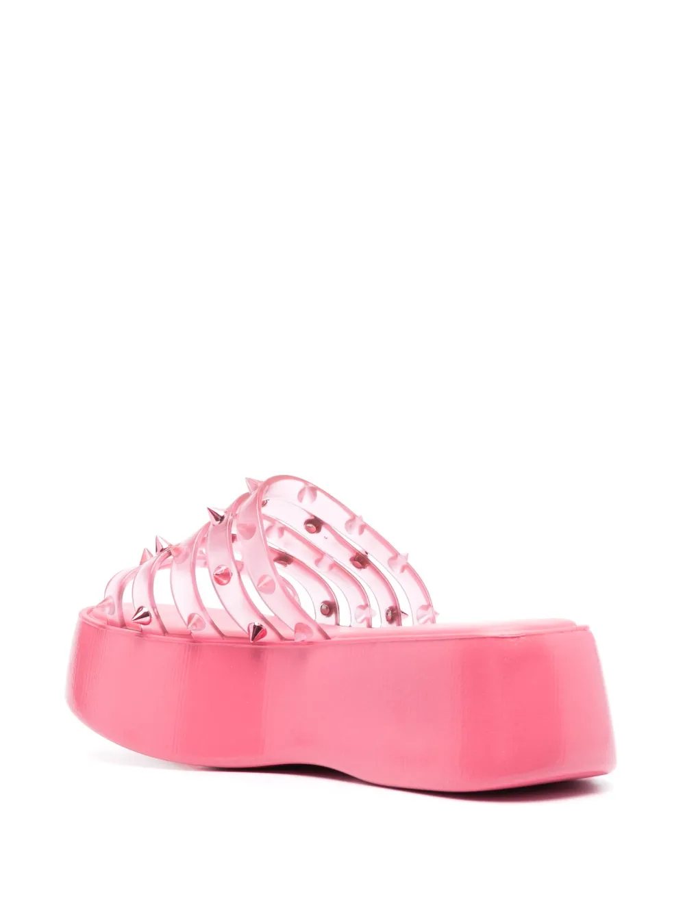 Шлепанцы Punk Love Becky из коллаборации с Melissa Jean Paul Gaultier, розовый — фото 3
