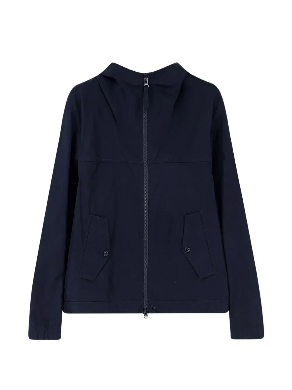 Куртка с капюшоном и нашивкой с логотипом Stone Island, синий