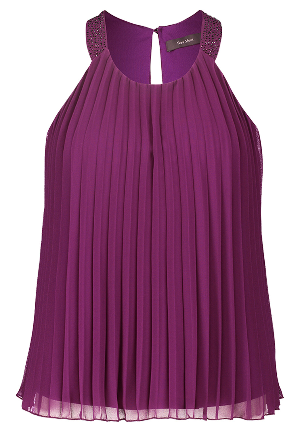

Блуза Vera Mont mit Plissee, цвет Real Purple