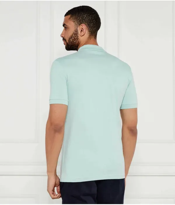Поло Пассажир slim fit Boss Orange, мятный — фото 3