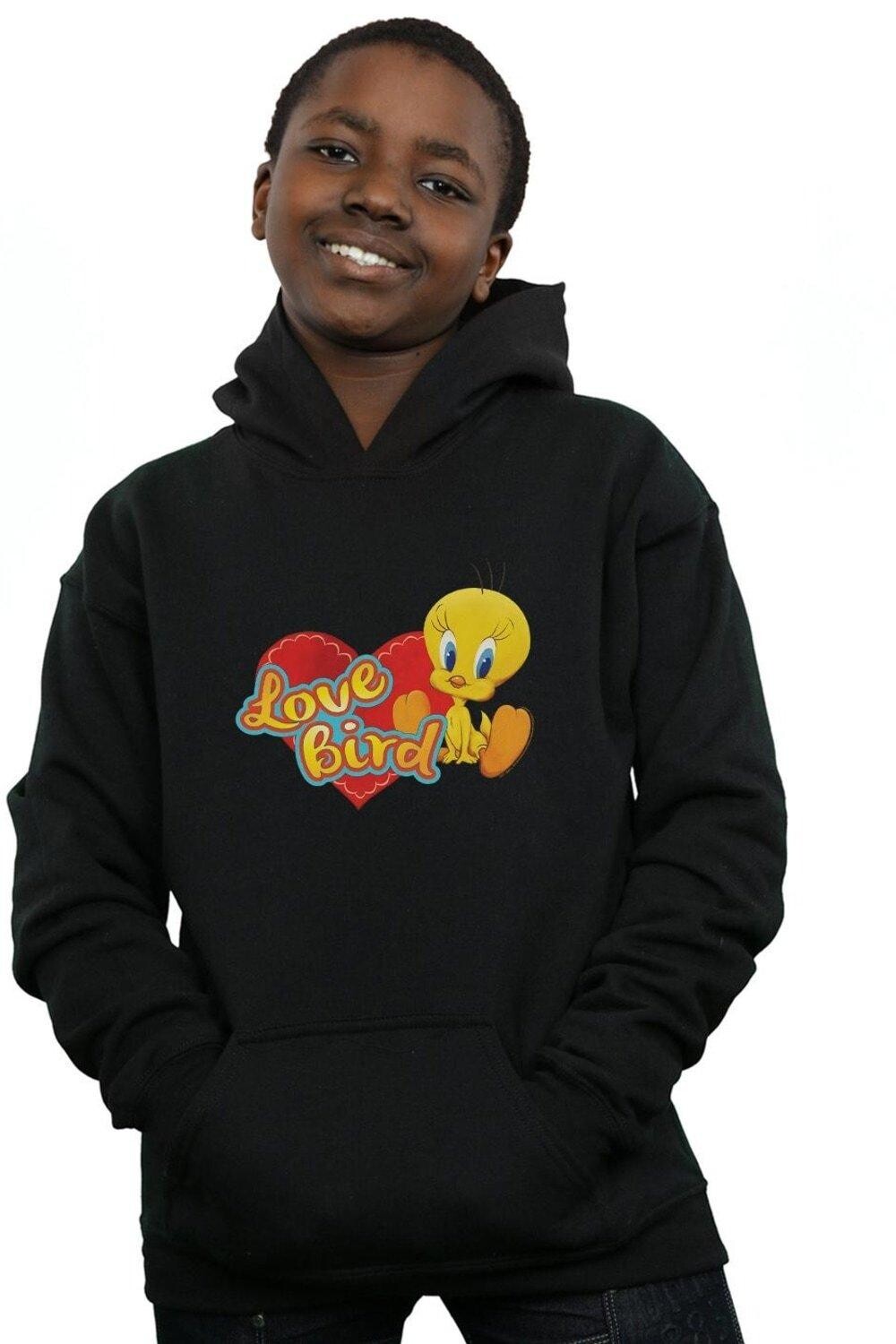 

Толстовка Tweety Pie Love Bird ко Дню святого Валентина Looney Tunes, черный