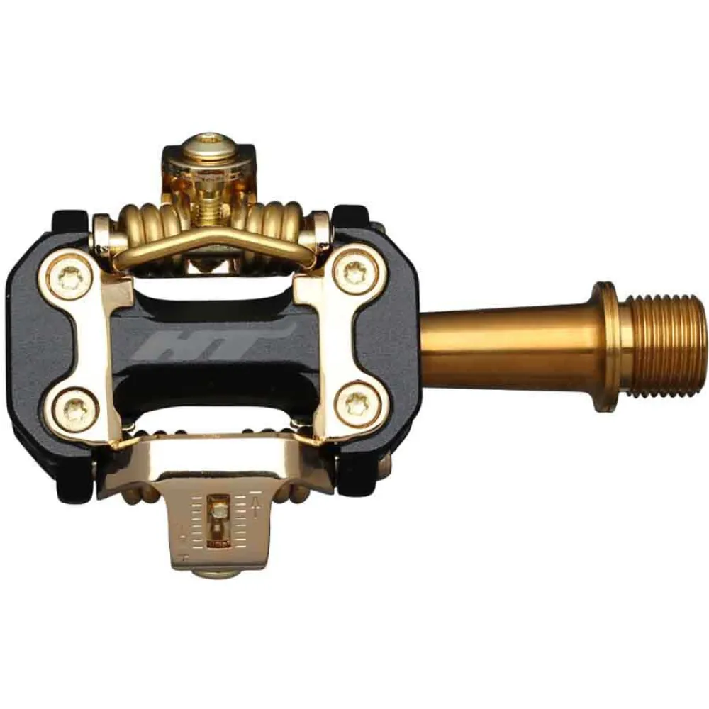 

Педали Ht Components M2 Titanium Limited Edition, золотой