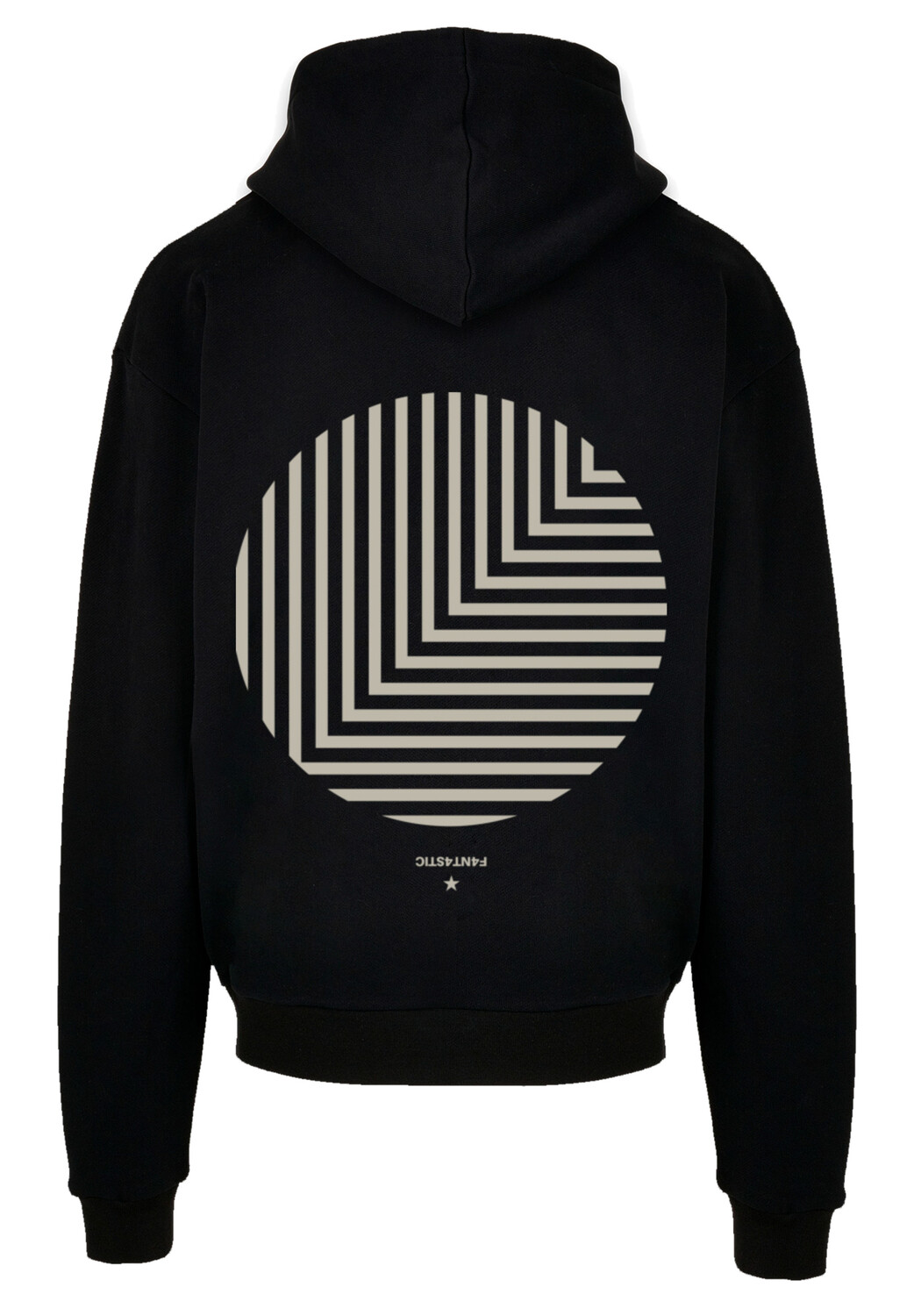 

Пуловер F4NT4STIC Ultra Heavy Hoodie Geometrics Grün, черный