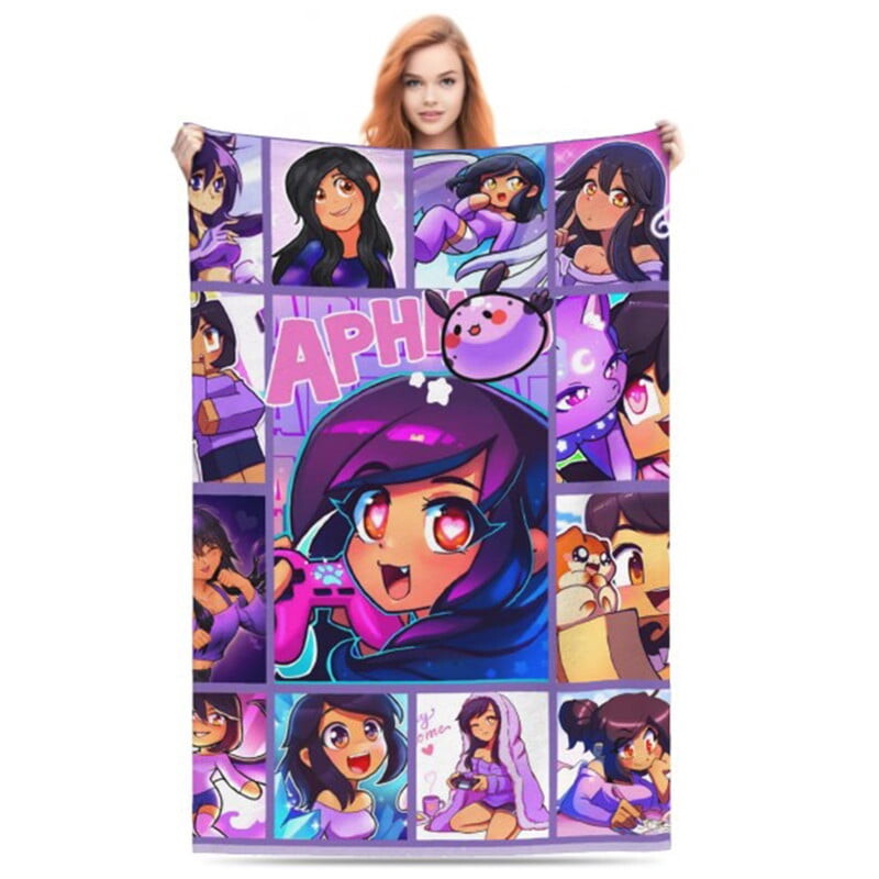 

Одеяло с рисунком Aphmau Generic, фиолетовый