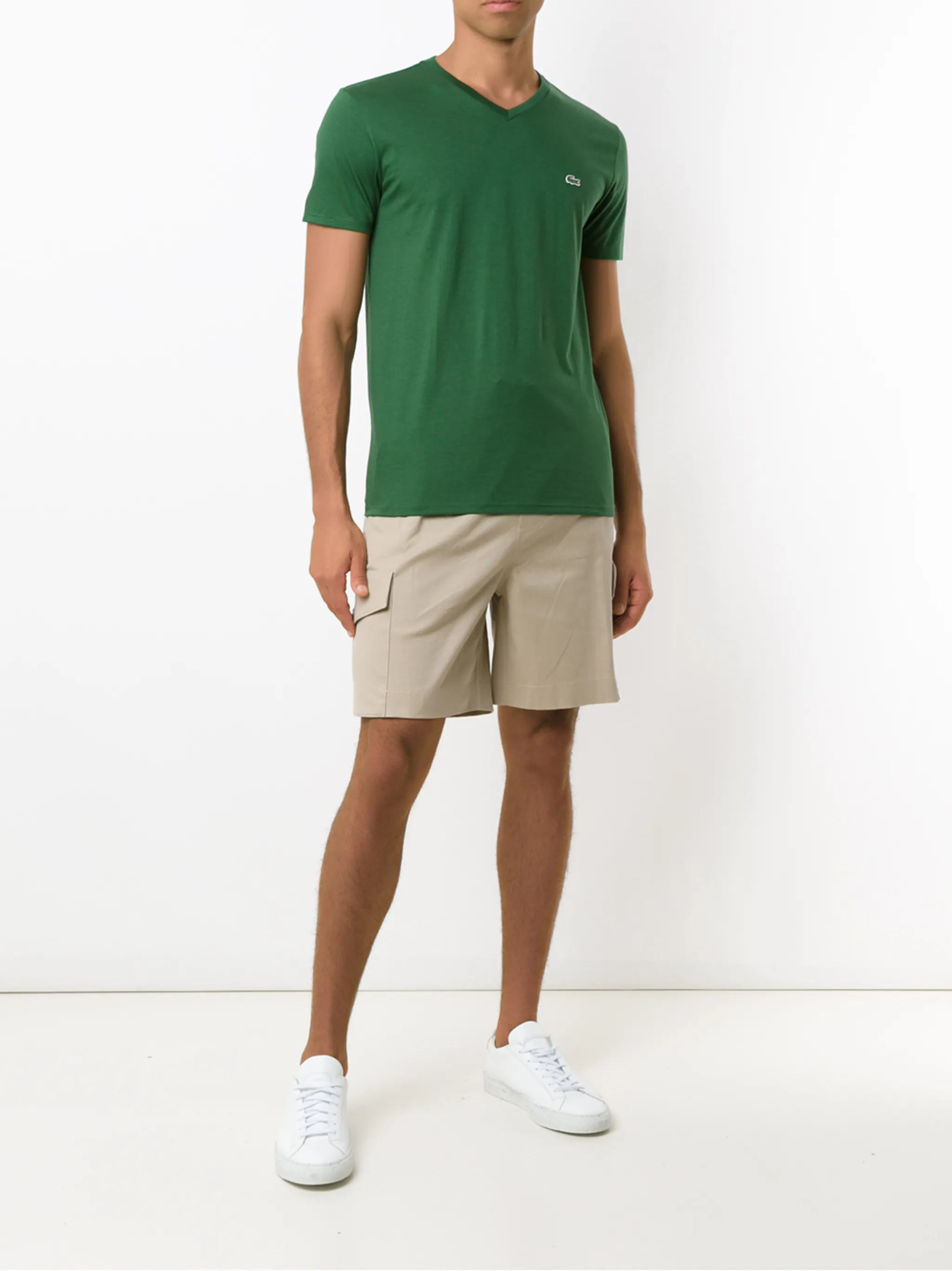 Футболка Lacoste, мужская/женская (уточнить), зеленый — фото 2