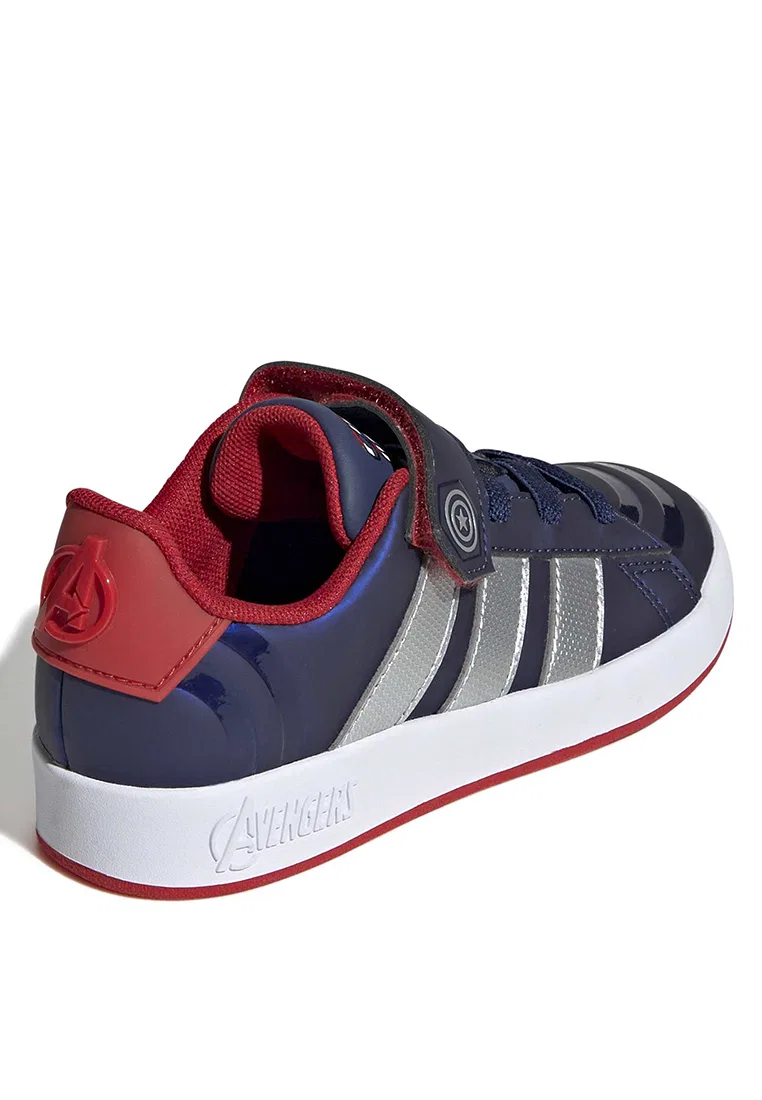 Кроссовки детские, Adidas x Marvel Avengers Grand Court, Adidas, синий — фото 3