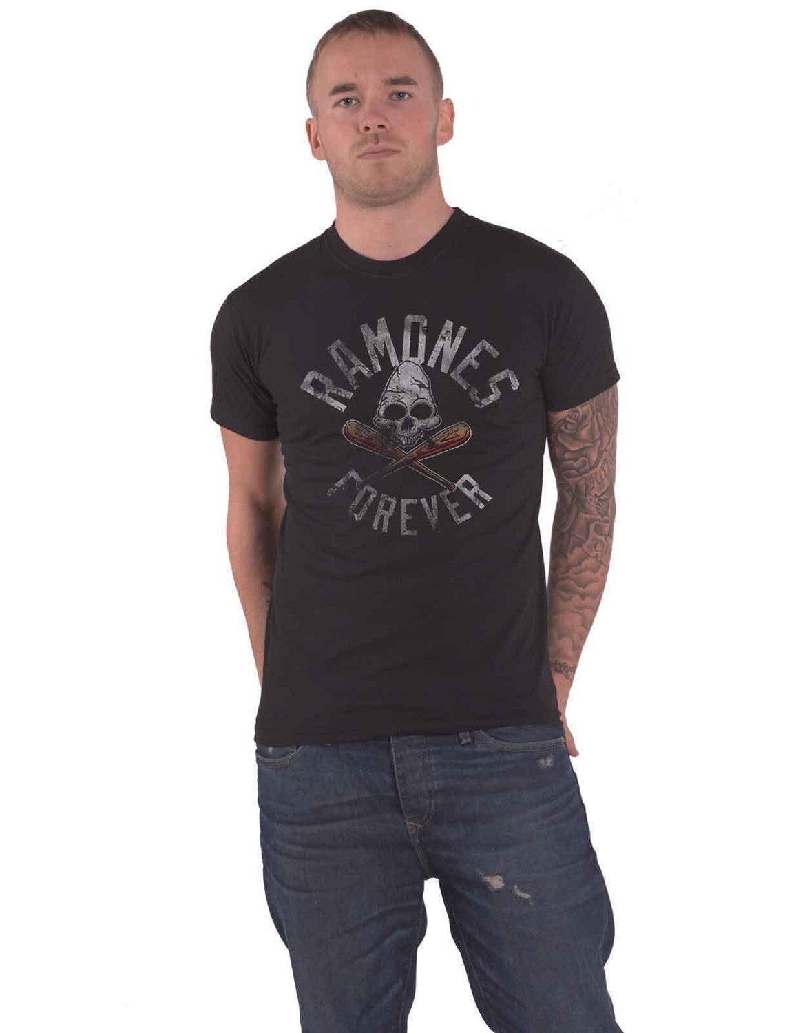 

Футболка навсегда винтажная Ramones, черный