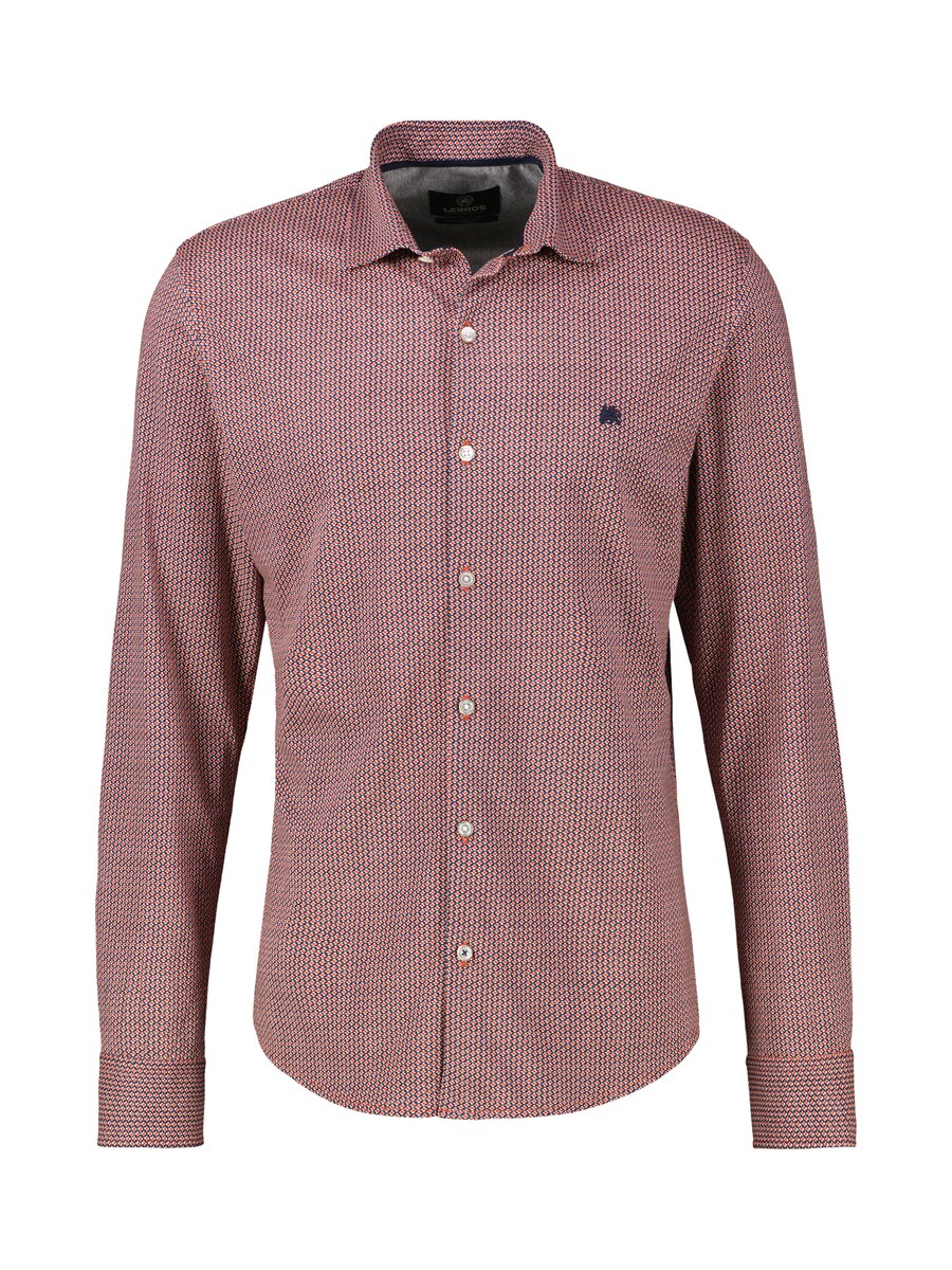 

Рубашка на пуговицах классического кроя LERROS, Red