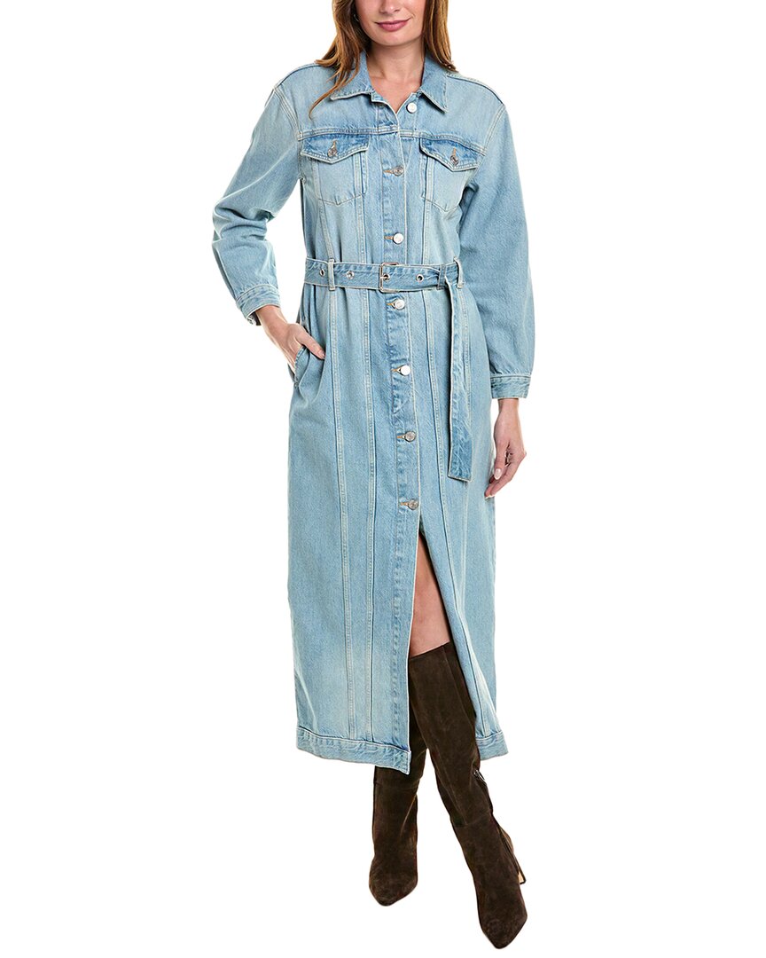 

Платье-рубашка FRAME Denim The Overlong Trucker, синий