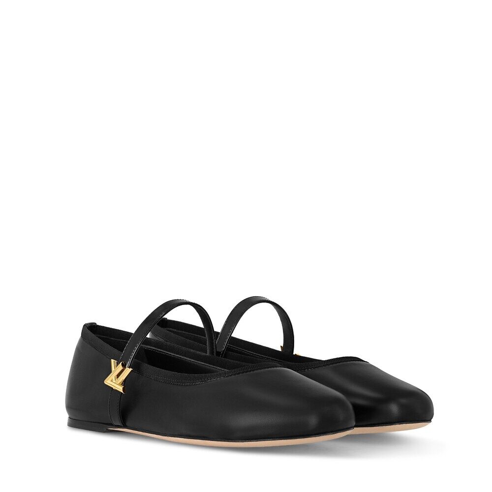 Балетки Louis Vuitton, черный