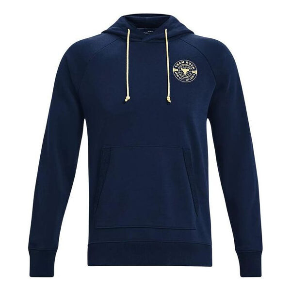 

Куртка project rock heavyweight terry hoodie 'blue' Under Armour, синий