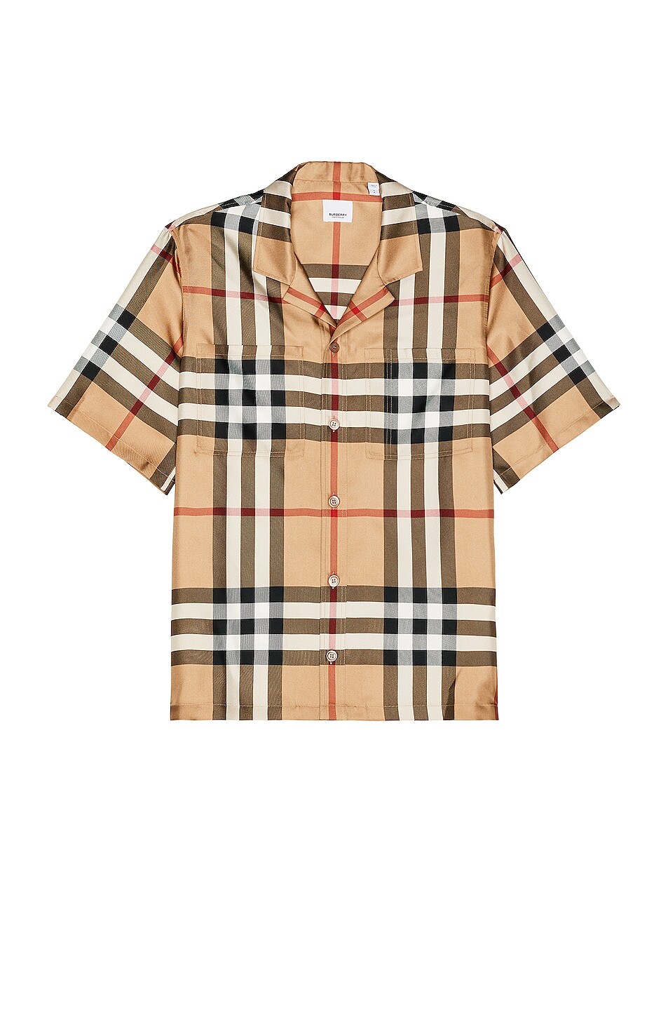 

Рубашка Burberry Reepham, цвет Archive Beige