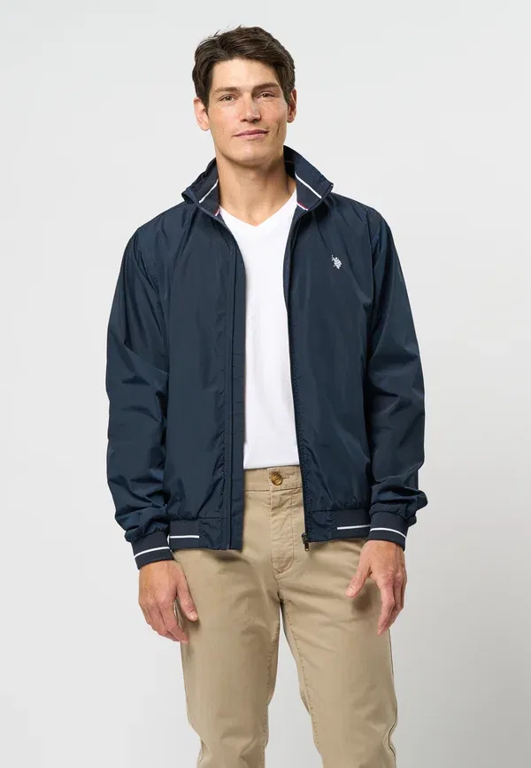 Куртка-бомбер Umcole U.S. Polo Assn., темный сапфир