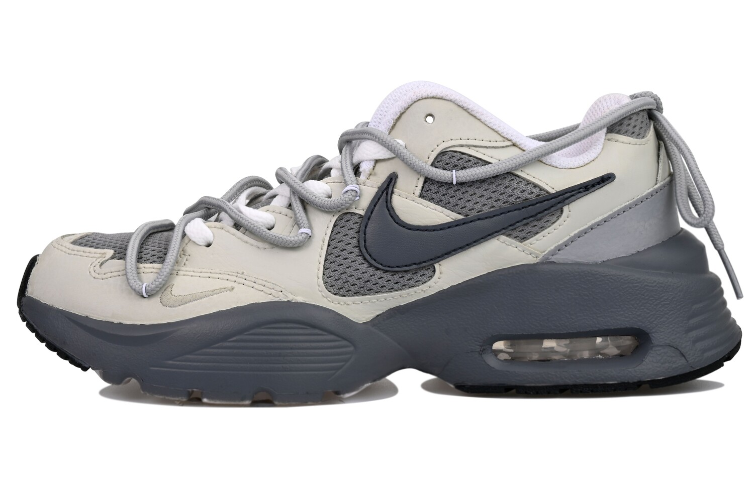 

Кроссовки Air Max Fusion женские с низким верхом, черные/серые Nike