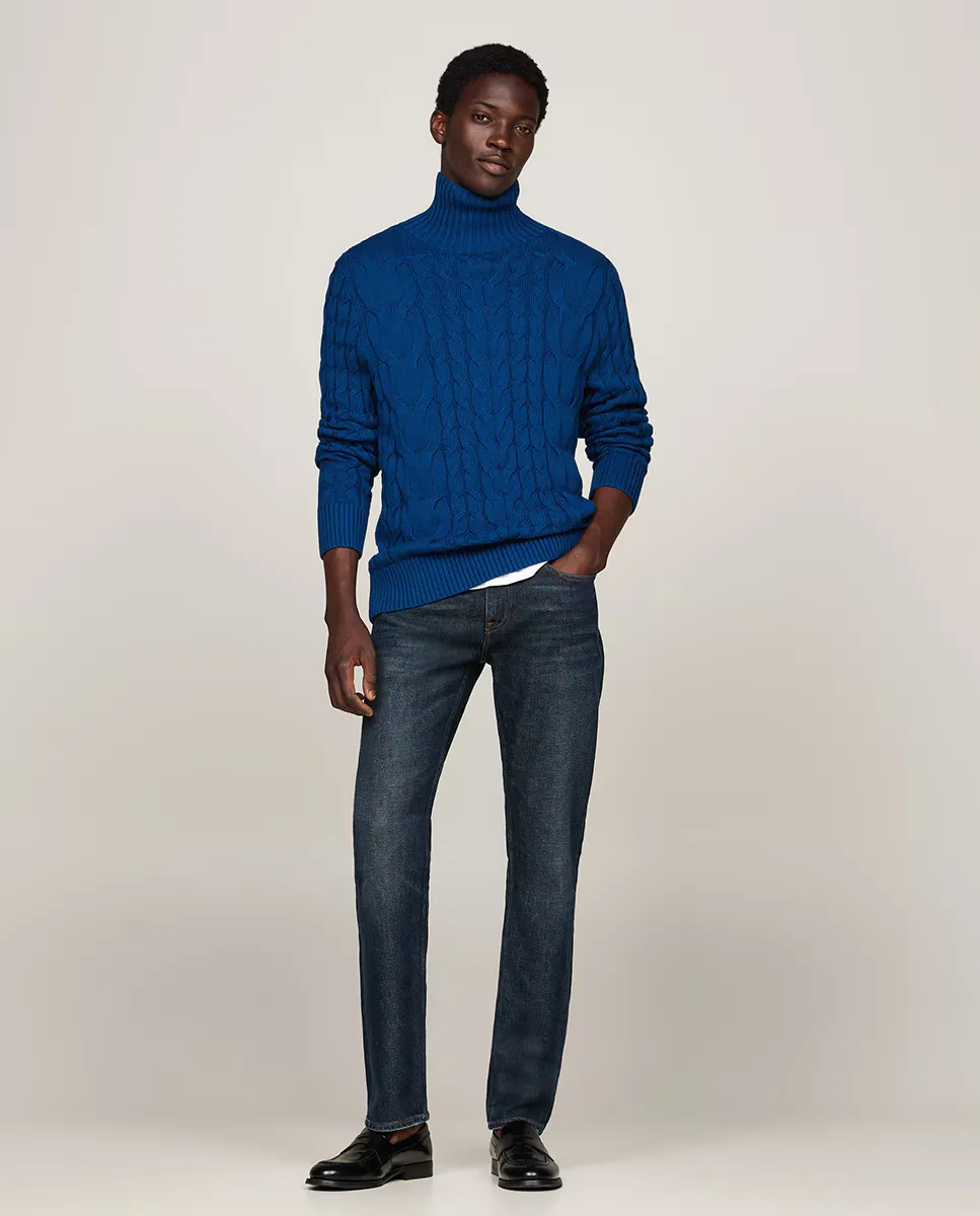 

Мужские темные джинсы Tommy Hilfiger, синий