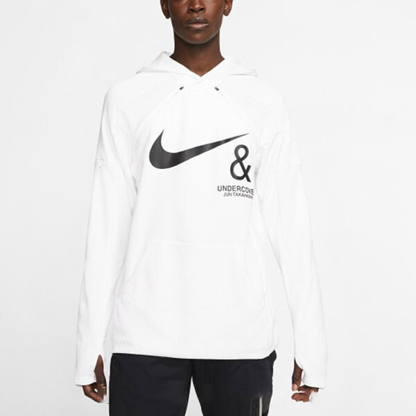 Толстовка men's chest double zipper sports white Nike, белый — фото 3