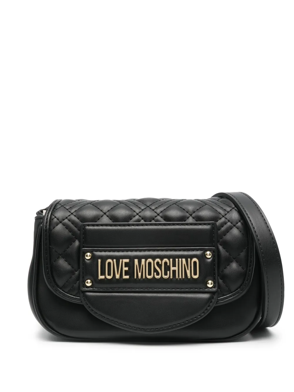 

Сумка через плечо с логотипом Love Moschino, черный