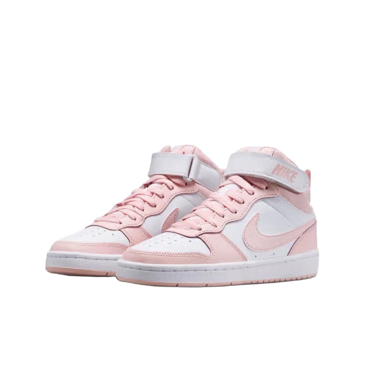 Nike Детские скейтерские кроссовки Pink White — фото 4