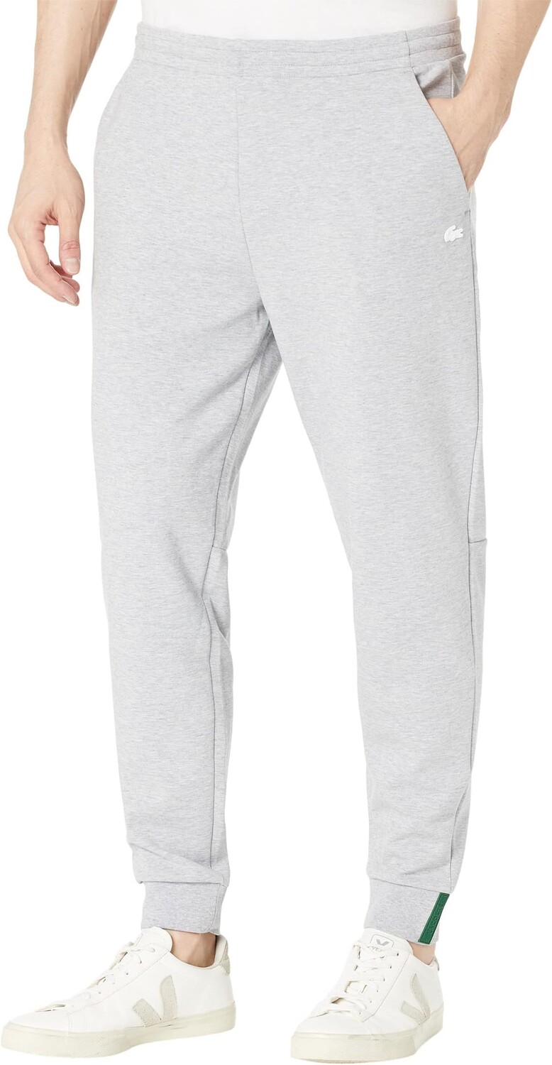 

Брюки Lacoste Solid Active Double Face Slim Joggers, цвет Silver Chine