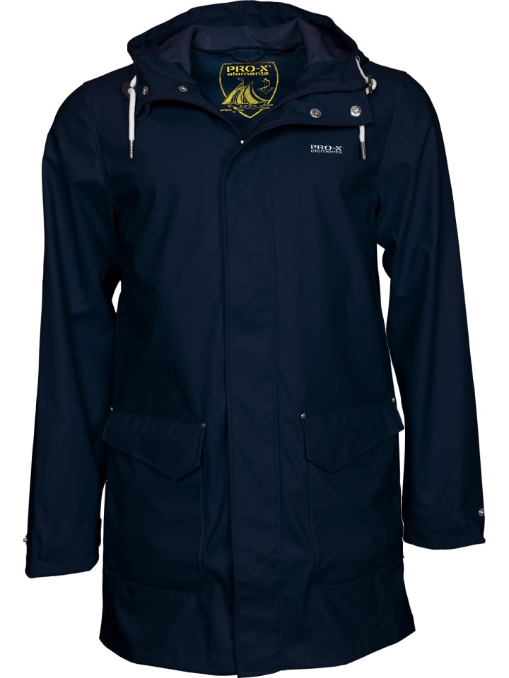 

PRO-X elements Фризский дождевик "AMRUM" темно-синего цвета