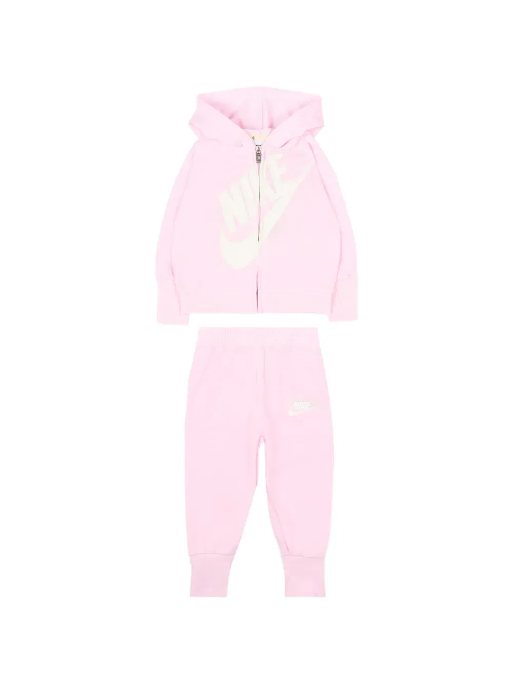 Комплект детского комбинезона с капюшоном Nike Kids, розовый — фото 2