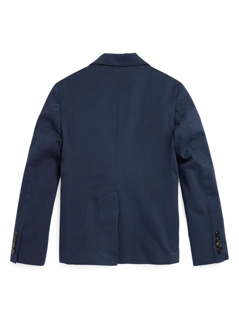 Однобортный пиджак строгого кроя POLO RALPH LAUREN KIDS, синий — фото 2