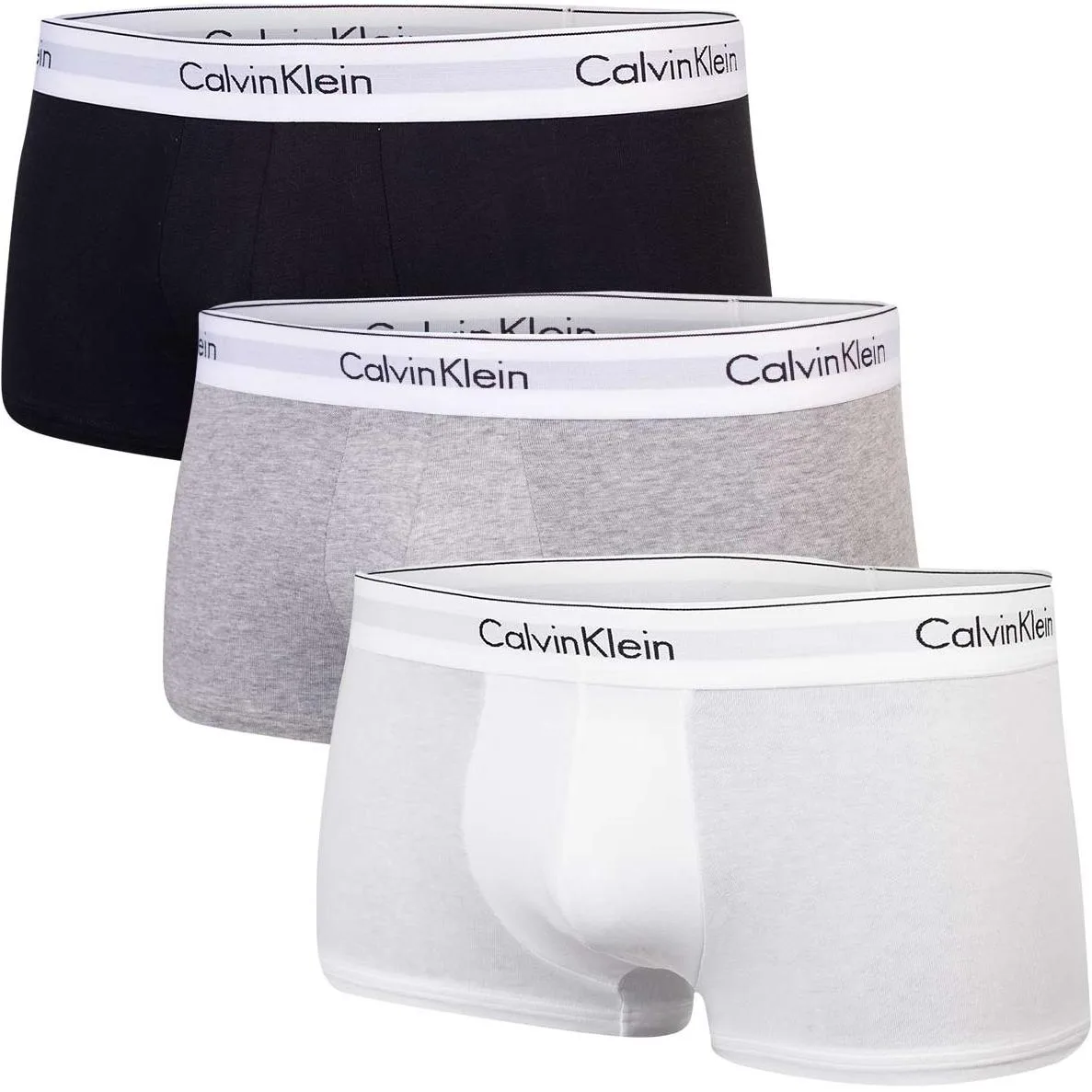 Calvin Klein Трусы боксеры 3 шт низкой посадки мужские