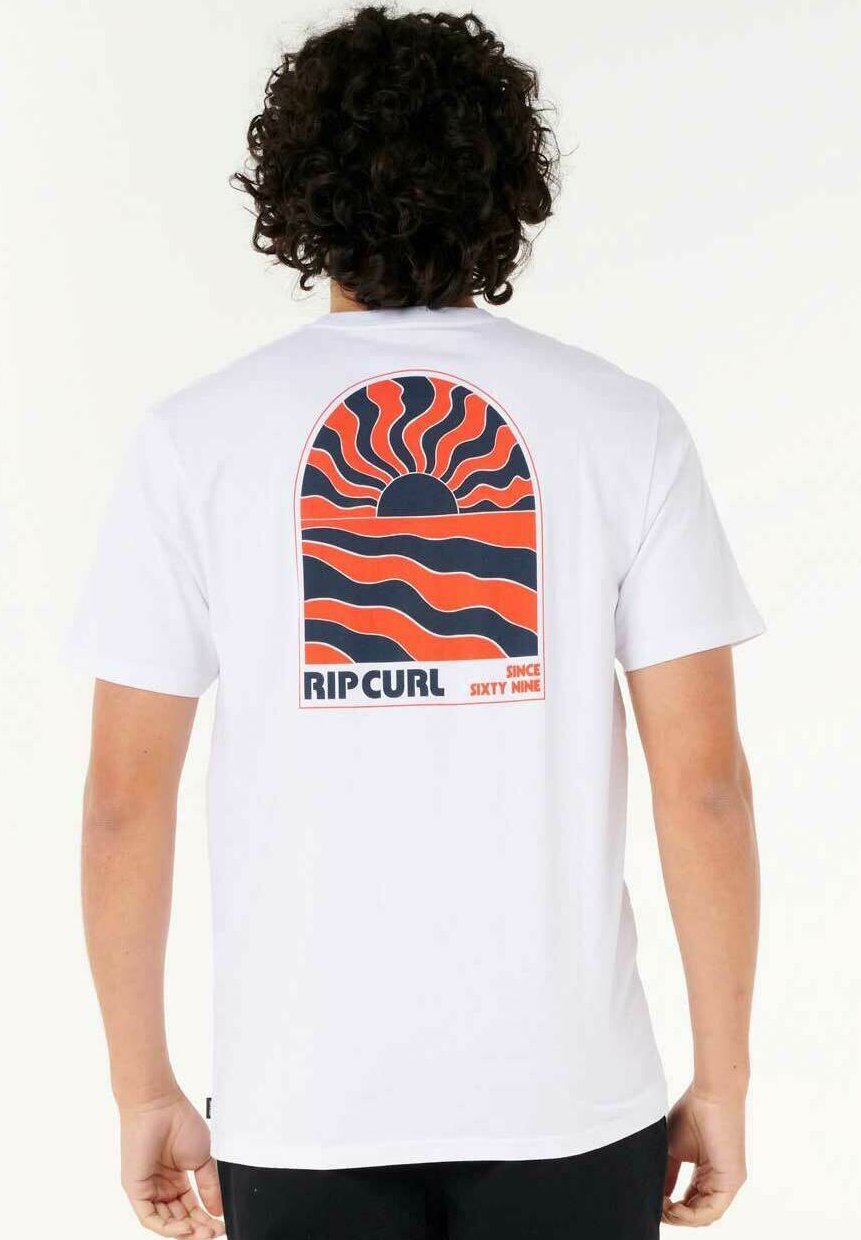

Футболка с принтом SURF REVIVAL SUNSETS Rip Curl, белый