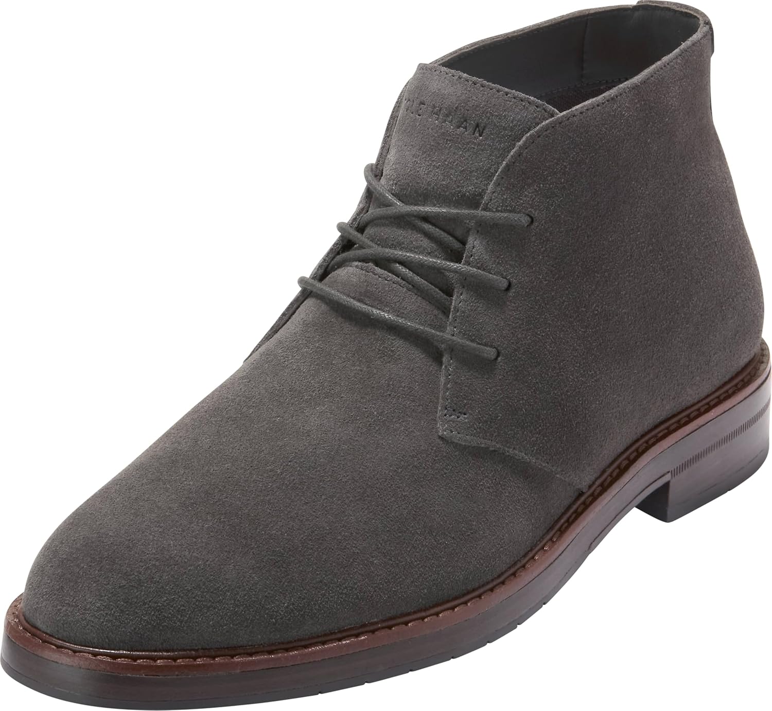

Мужские ботинки Cole Haan - Чукка Judson Grand, Raven Suede/Demitasse Water Resistant