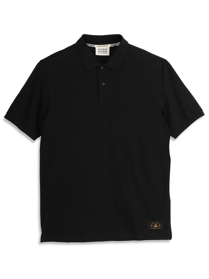 

Футболка поло Scotch & Soda, черный