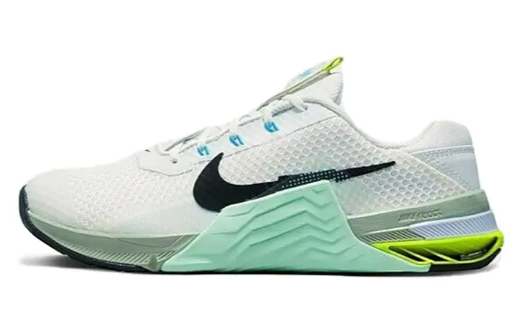

Кроссовки Metcon 7 женские с низким верхом, белые/зеленые Nike