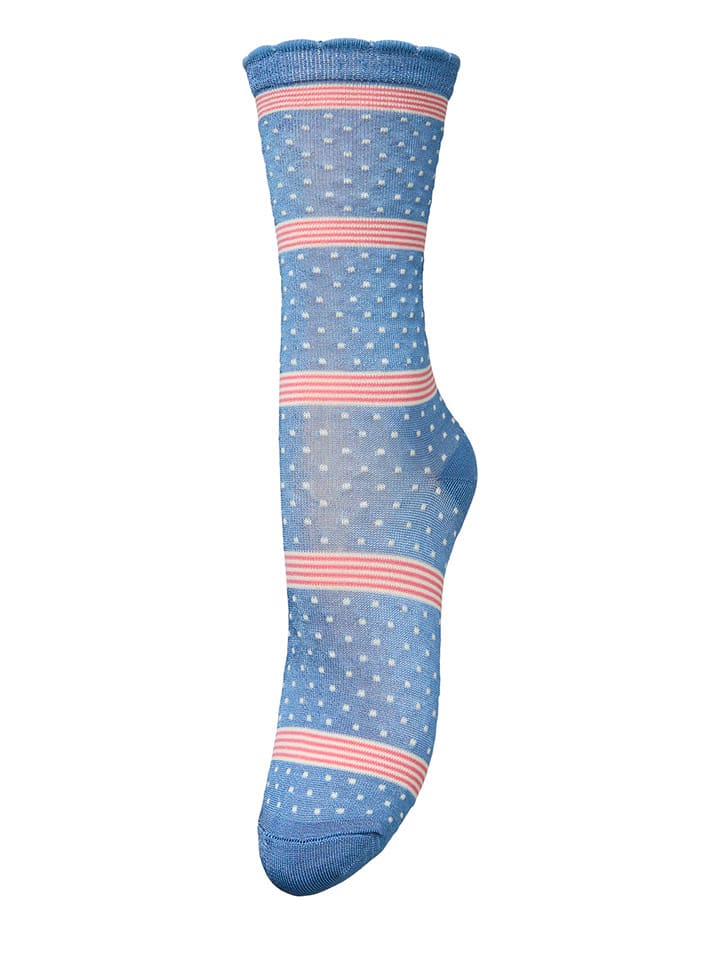 

Носки Becksöndergaard, цвет hellblau/rosa